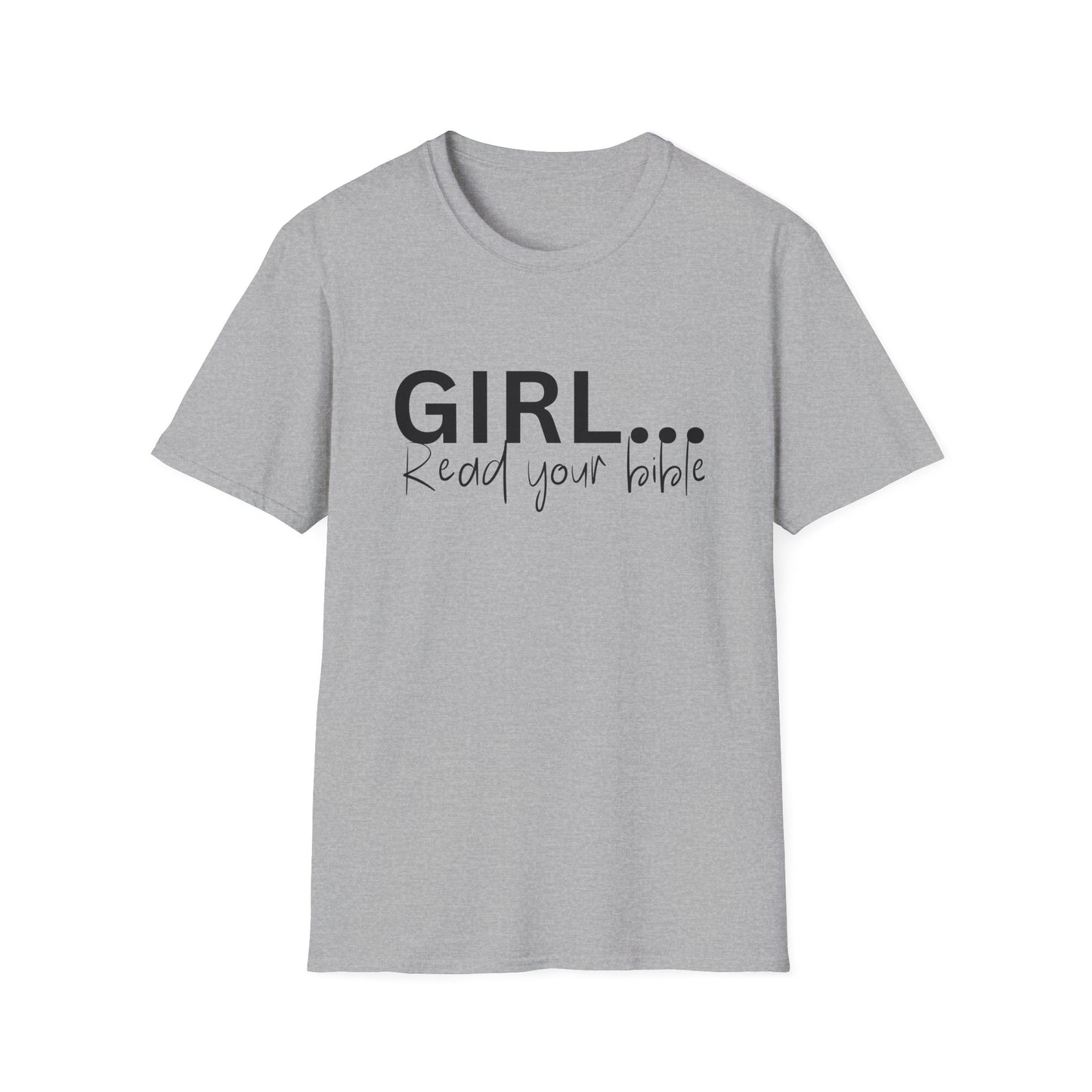Inspirational Bible Verse T-Shirt, Girl's Faith Tee, Christian Gift, Casual Wear, Religious Apparel, Scripture Shirt
