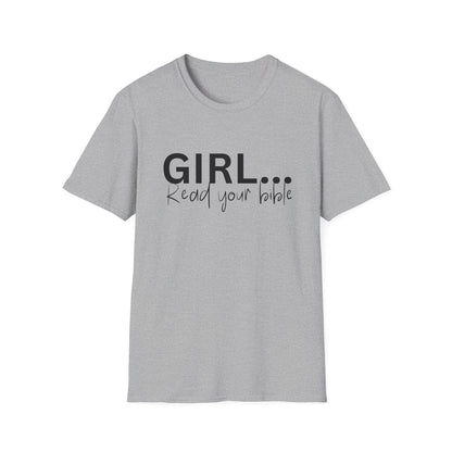 Inspirational Bible Verse T-Shirt, Girl's Faith Tee, Christian Gift, Casual Wear, Religious Apparel, Scripture Shirt