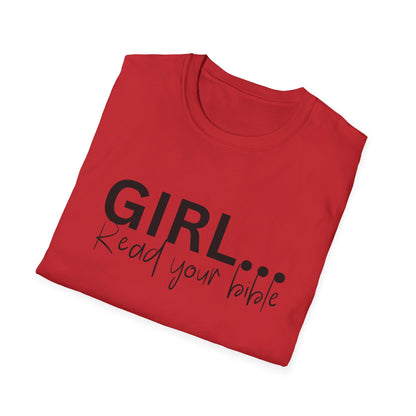 Inspirational Bible Verse T-Shirt, Girl's Faith Tee, Christian Gift, Casual Wear, Religious Apparel, Scripture Shirt