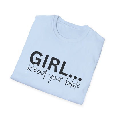 Inspirational Bible Verse T-Shirt, Girl's Faith Tee, Christian Gift, Casual Wear, Religious Apparel, Scripture Shirt