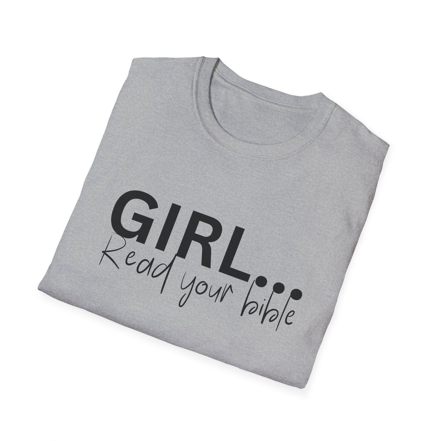 Inspirational Bible Verse T-Shirt, Girl's Faith Tee, Christian Gift, Casual Wear, Religious Apparel, Scripture Shirt
