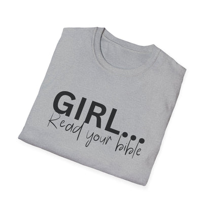 Inspirational Bible Verse T-Shirt, Girl's Faith Tee, Christian Gift, Casual Wear, Religious Apparel, Scripture Shirt