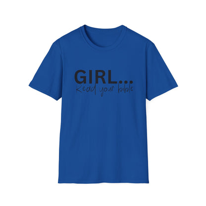Inspirational Bible Verse T-Shirt, Girl's Faith Tee, Christian Gift, Casual Wear, Religious Apparel, Scripture Shirt