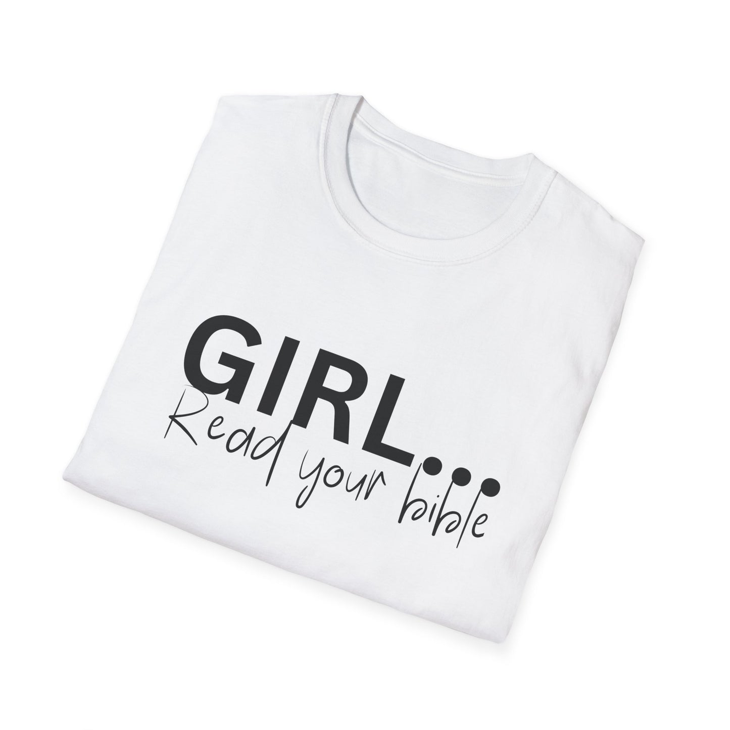 Inspirational Bible Verse T-Shirt, Girl's Faith Tee, Christian Gift, Casual Wear, Religious Apparel, Scripture Shirt