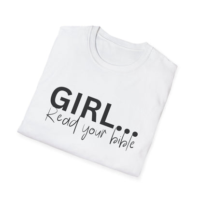 Inspirational Bible Verse T-Shirt, Girl's Faith Tee, Christian Gift, Casual Wear, Religious Apparel, Scripture Shirt