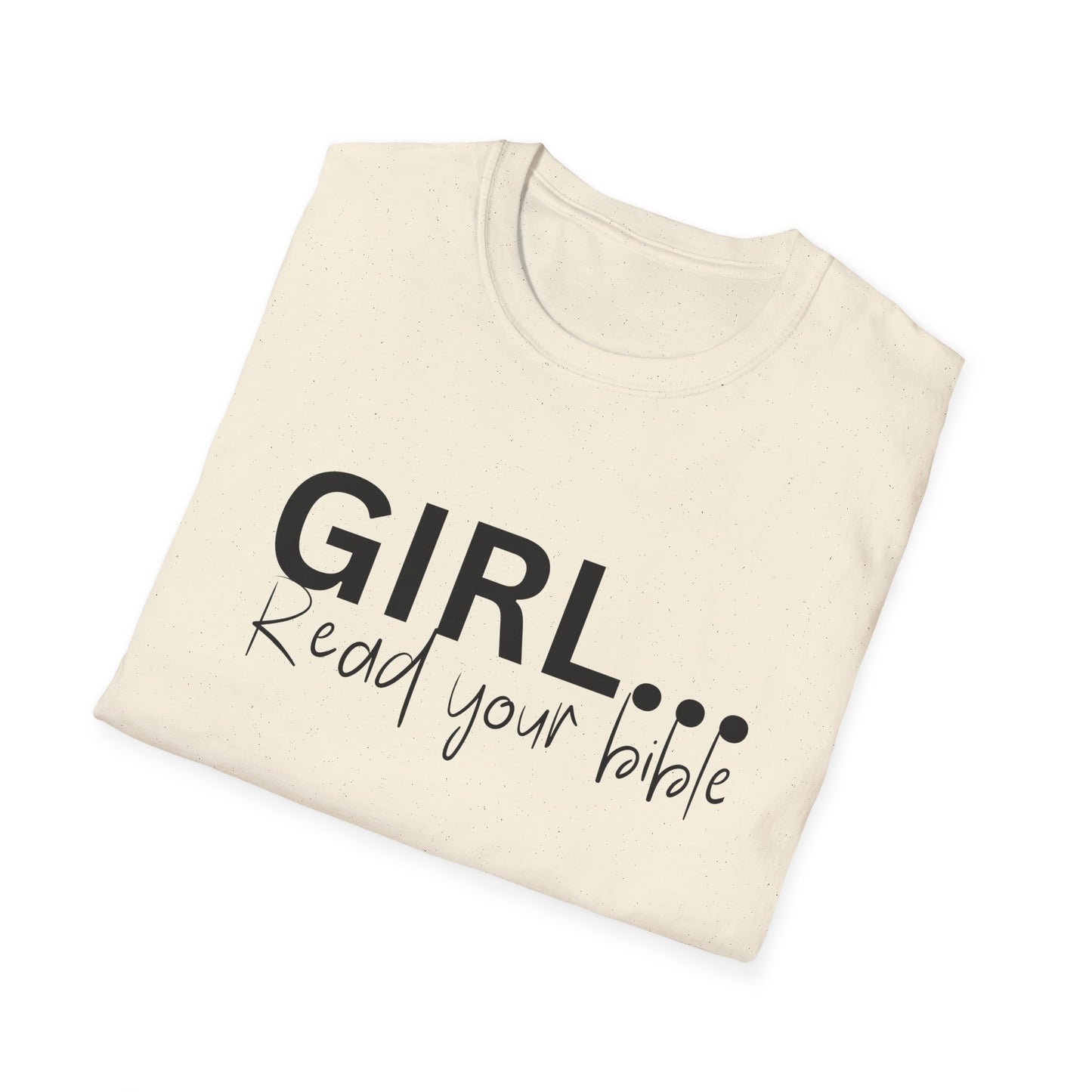 Inspirational Bible Verse T-Shirt, Girl's Faith Tee, Christian Gift, Casual Wear, Religious Apparel, Scripture Shirt
