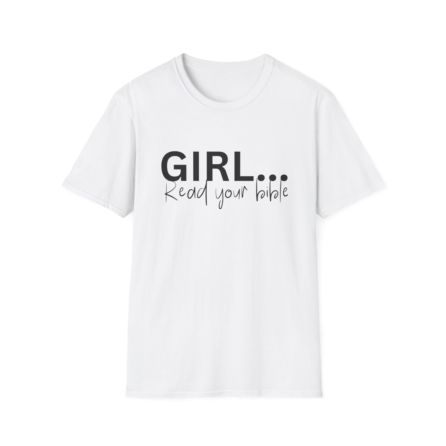 Inspirational Bible Verse T-Shirt, Girl's Faith Tee, Christian Gift, Casual Wear, Religious Apparel, Scripture Shirt
