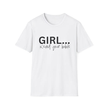 Inspirational Bible Verse T-Shirt, Girl's Faith Tee, Christian Gift, Casual Wear, Religious Apparel, Scripture Shirt