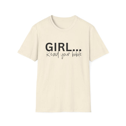 Inspirational Bible Verse T-Shirt, Girl's Faith Tee, Christian Gift, Casual Wear, Religious Apparel, Scripture Shirt