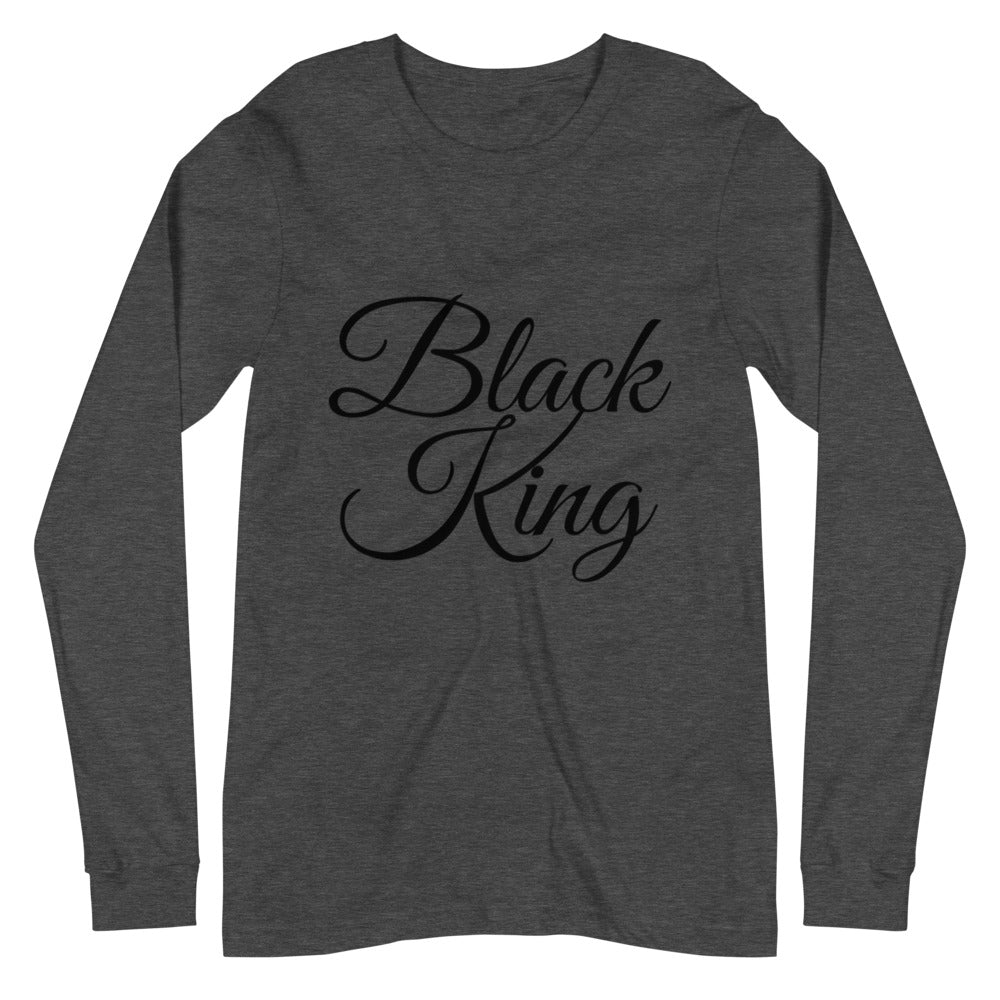 Black King Unisex Long Sleeve Tee