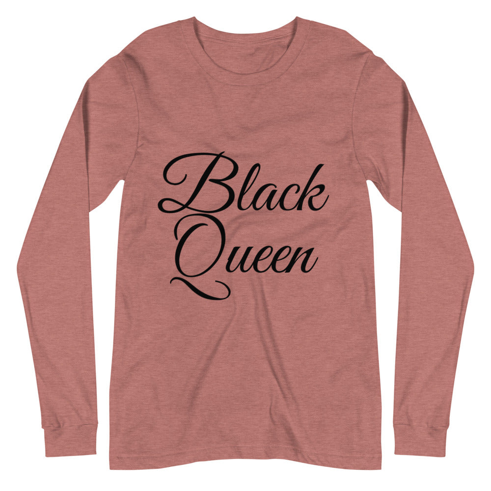 Black Queen Unisex Long Sleeve Tee