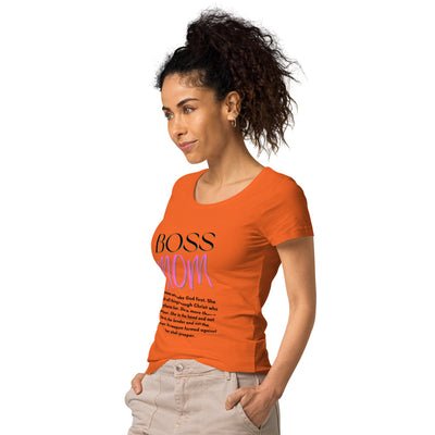 næve twinkle Far BOSS MOM Women's basic organic t-shirt - Ruezio